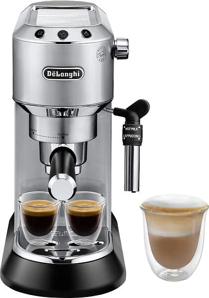 DeLonghi Manuell Espressobryggare Dedica Metall 1l