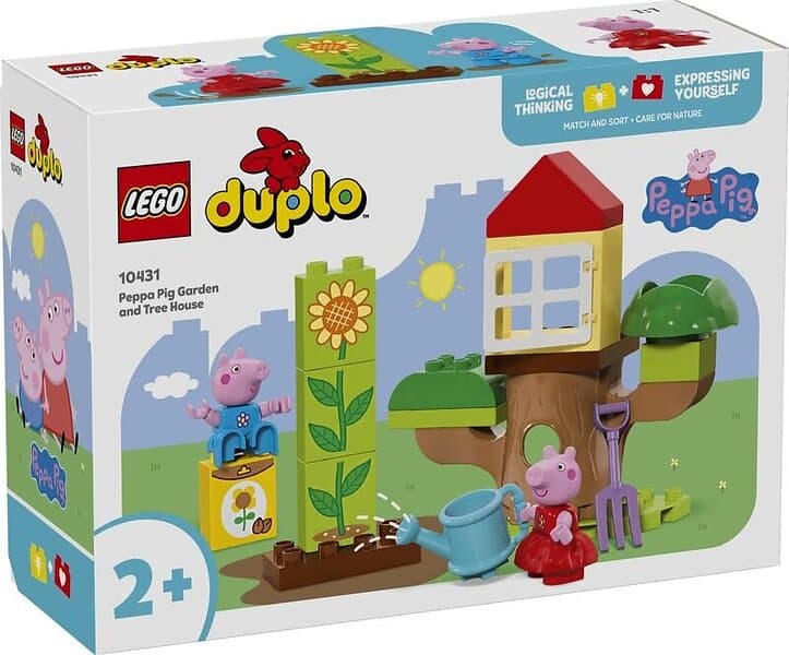 LEGO DUPLO 10431 Greta Gris Trädgård och trädkoja