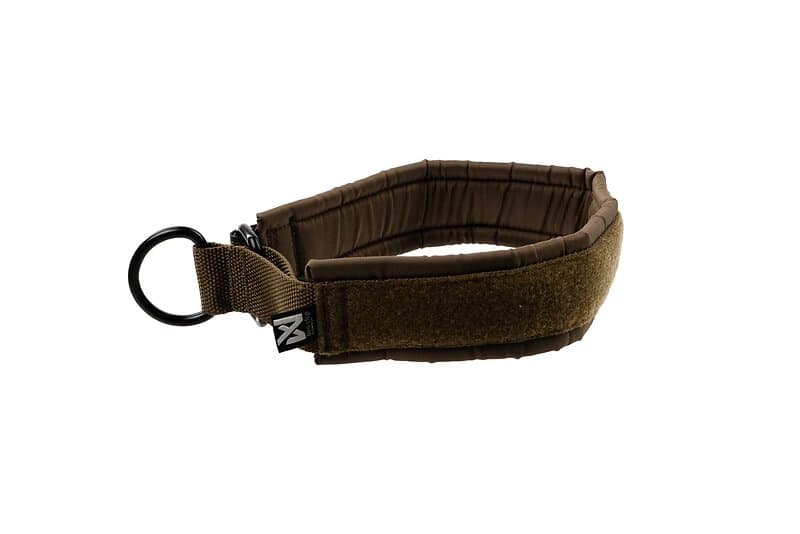 Non-Stop Dogwear Solid collar WD, unisex, olive, 40