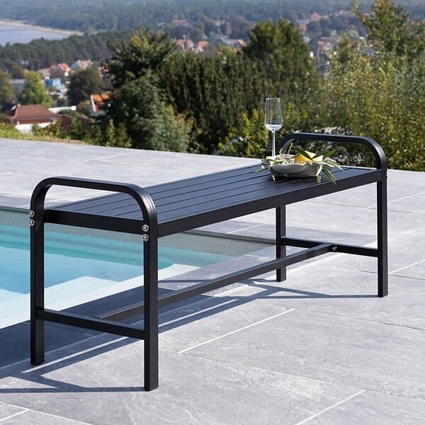 Venture Home Bänk Cascais Bench Black 7171-100