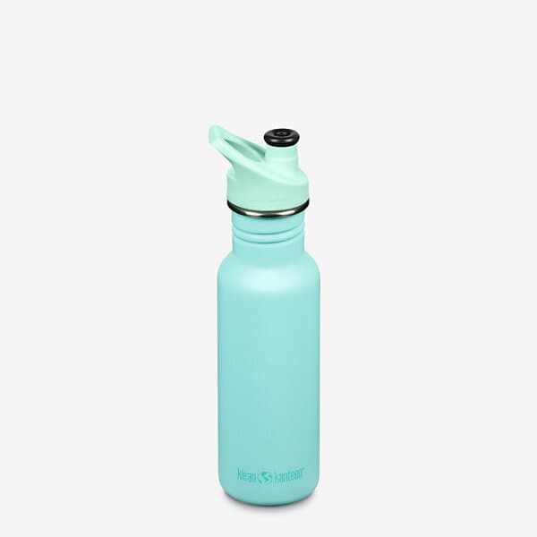 Klean Kanteen Classic Narrow Sport Cap Drickflaska Pastel Turquoise 18 oz (532ml