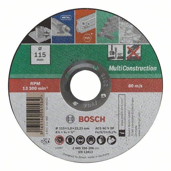 Bosch Kapskiva 2609256307; 125x22,23 mm