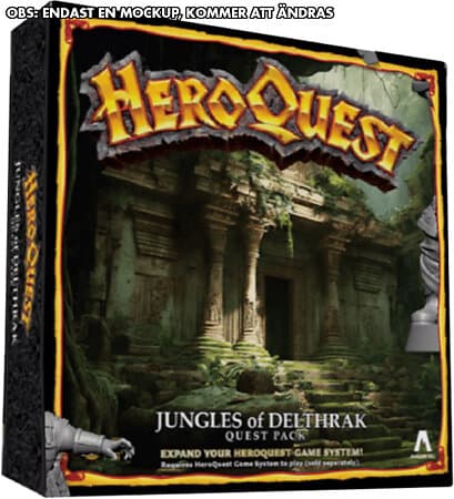 HeroQuest Jungles Of Delthrak Quest Pack Expansion