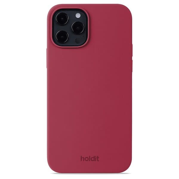 Holdit Iphone 12 Pro Skal Silikon Red Velvet Iphone12