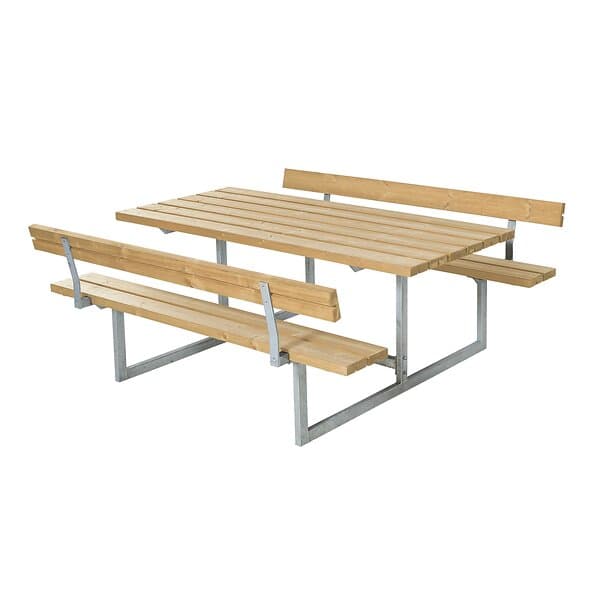 Plus Picknickbord Basic Bord-/Bänkset 185812-4