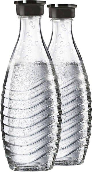 SodaStream 2-pack Glaskaraffer 0,7L 