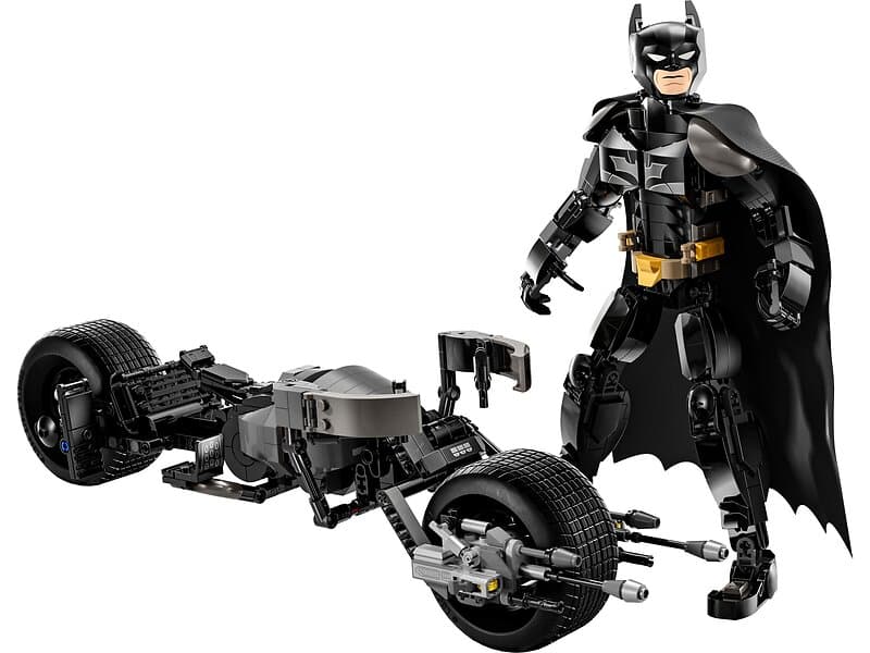 LEGO Batman 76273 Batman byggfigur och Batpod-cykeln