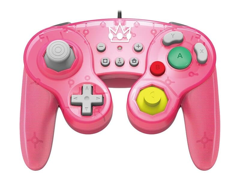 Hori Super Smash Bros Gamepad - Peach (Switch)