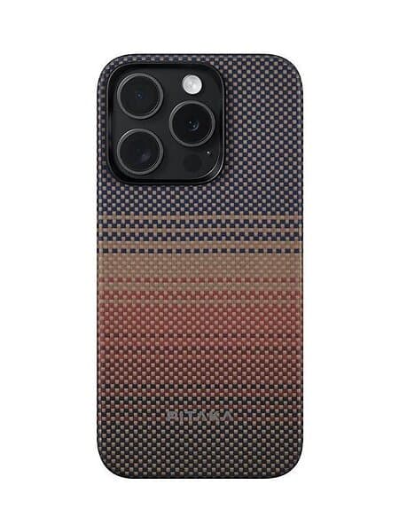 Pitaka MagEZ 5 case sunset iPhone 15 Pro