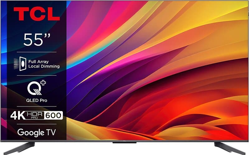 TCL 55QLED810 55" 4K Ultra HD (3840x2160) QLED Google TV