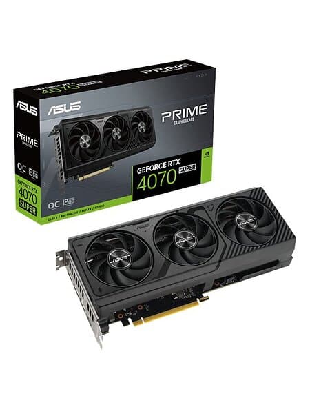 Asus GeForce RTX 4070 SUPER Prime OC HDMI 3xDP 12GB