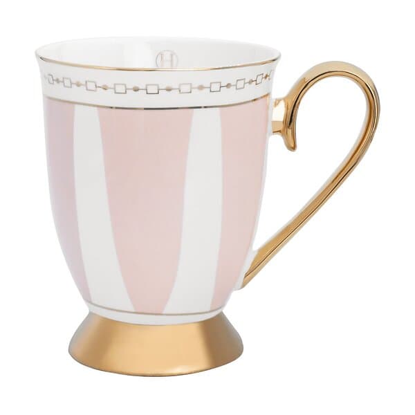 Hilke Collection Strisce Rosa mugg 28cl