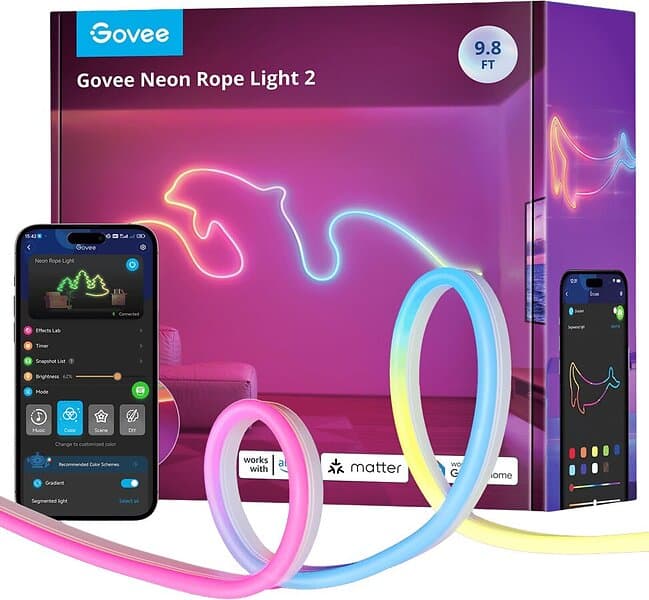 Govee Neon Rope Light 2 3m