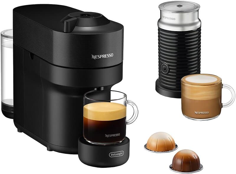 DeLonghi Nespresso Vertuo Pop +   Aeroccino 3 (Pack)