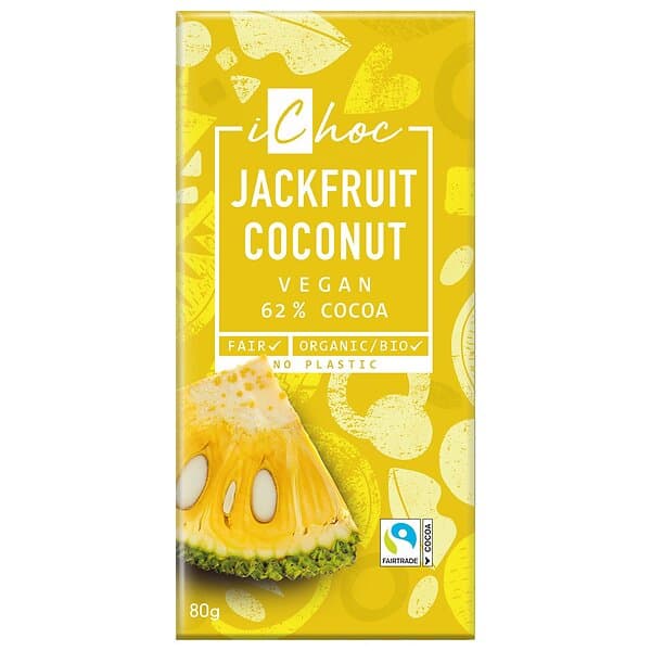 iChoc Jackfruit & Coconut Vegan 80g