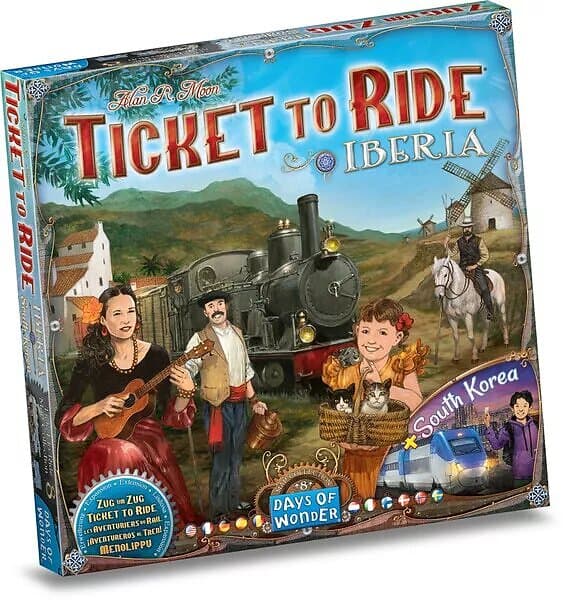 Ticket to Ride Map Collection 8 - Iberia & South Korea (exp.)