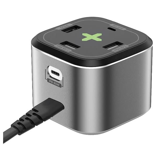 Celly Power Station 65W 3xUSB-A 2xUSB-C PD