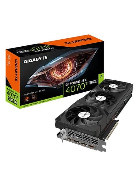 Gigabyte RTX 4070 Ti SUPER Windforce Max OC HDMI 3xDP 16GB