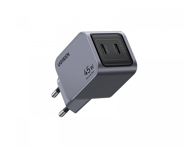 Ugreen Nexode Pro Dual USB-C Laddare 45W