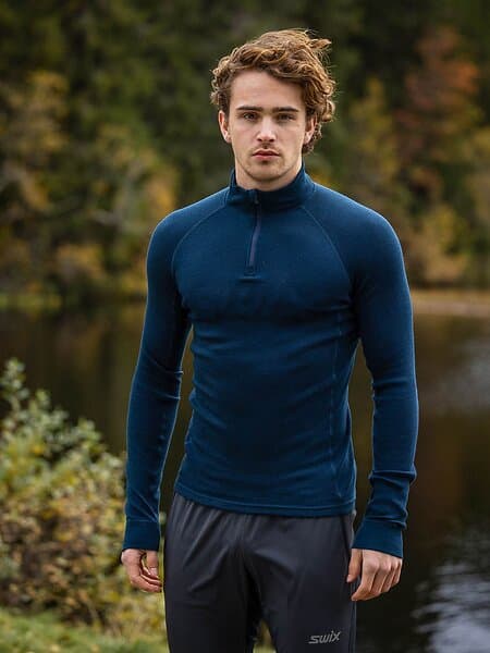 Swix RaceX Merino Half Zip (Herr)