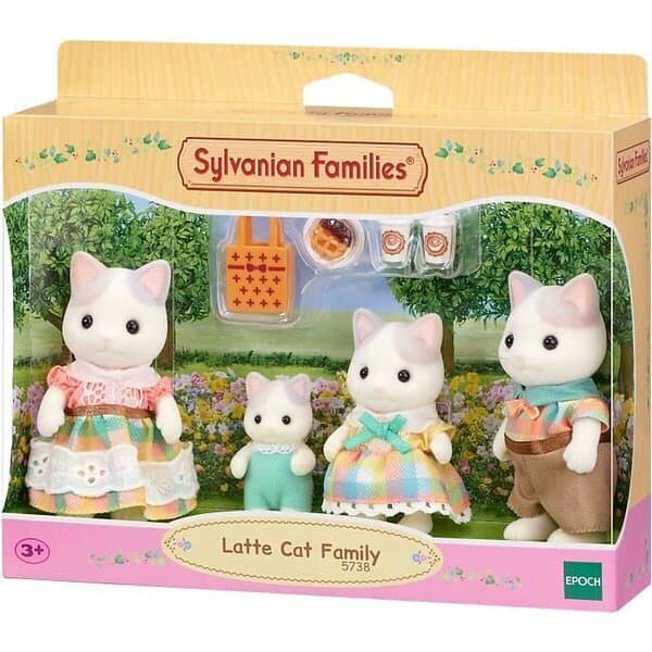 Sylvanian Families Familjen Lattekatt