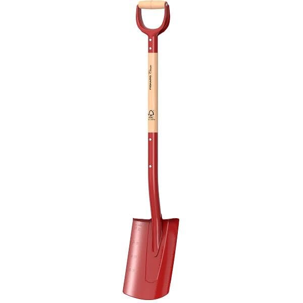 Fiskars 1071933 Spade halvrund 106cm