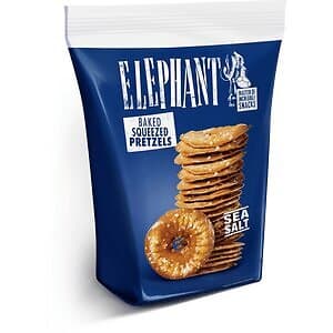 Elephant Pretzels with Seasalt 180g