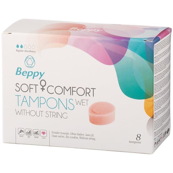 Beppy Soft Comfort Tampons Wet 8 pcs