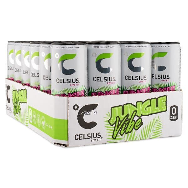 Celsius Jungle Vibe 355ml 24-pack