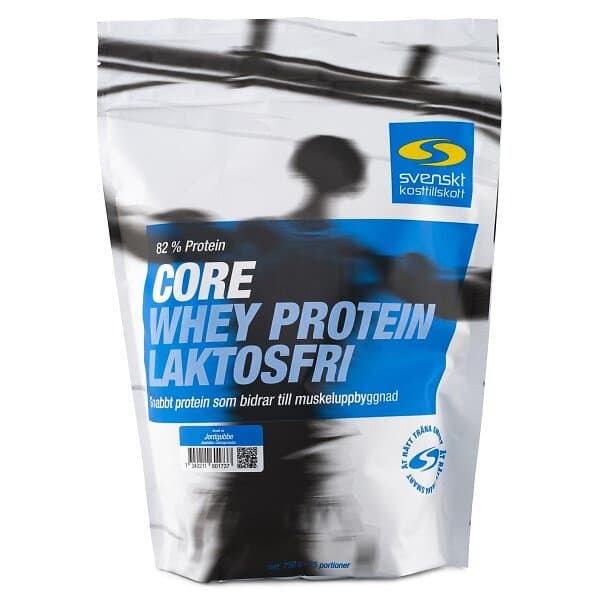 Svenskt Kosttillskott Core Whey Protein Laktosfri 750g