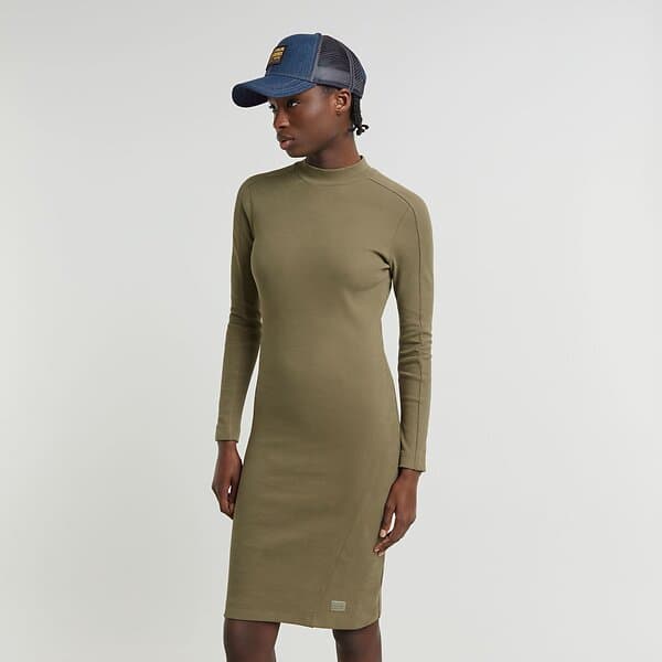 G-Star Raw Ergonomic Slim Rib Dress