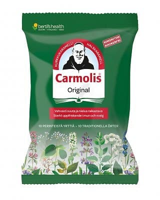 Carmolis Örtkaramell Sockerfri 72G 75G