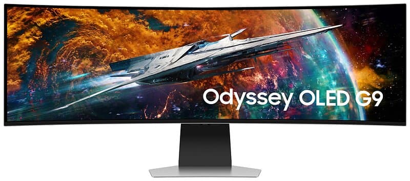 Samsung Odyssey OLED G9 S49CG950S 49" Ultrawide Välvd Gaming DQHD 240Hz