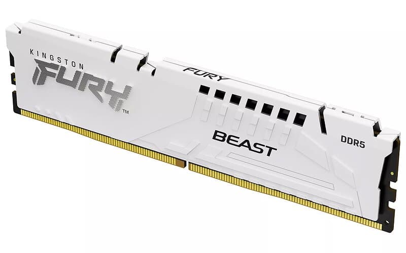 Kingston FURY Beast White DDR5 6000MHz 16GB (KF560C36BWE2-16)