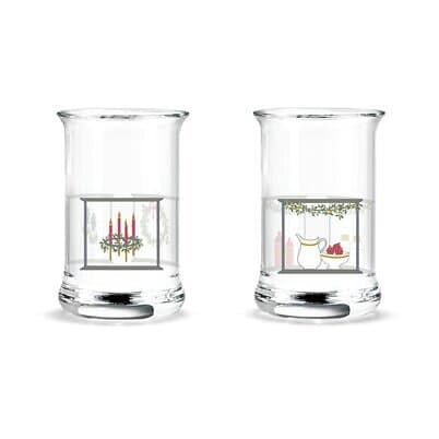 Holmegaard Christmas julsnapsglas 2-pack 2024