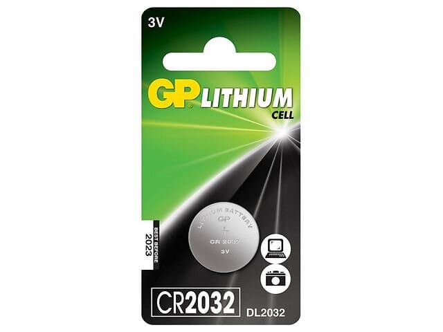 GP Batteries Lithium CR2032 EET01 3V 2032 DL2032 2184