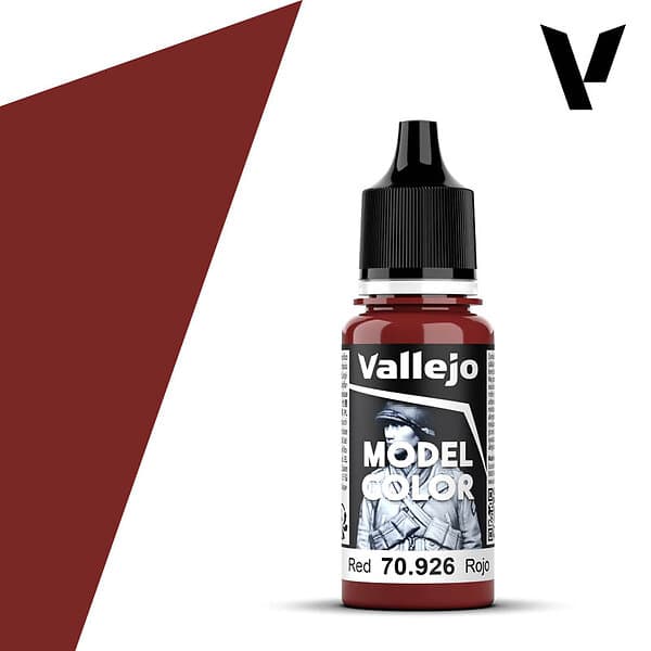 Vallejo 70.926 Model Color: Red 18ml