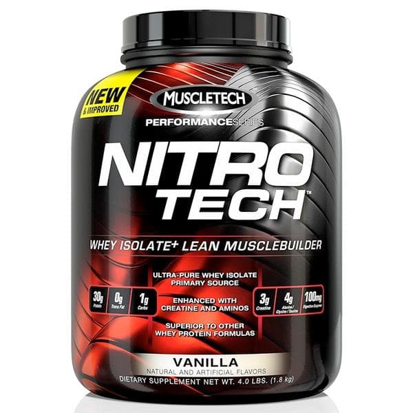 MuscleTech Nitro-Tech Whey Isolate 0.9kg