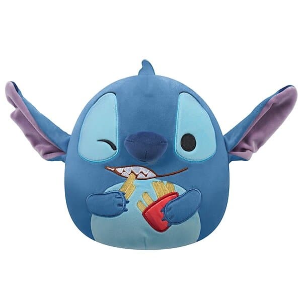 Squishmallows Disney Stitch med Pommes Frites 20 cm