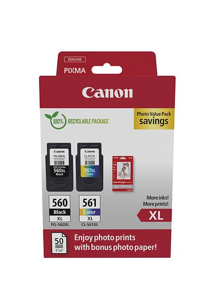 Canon CRG PG-560XL/CL-561XL (Svart)