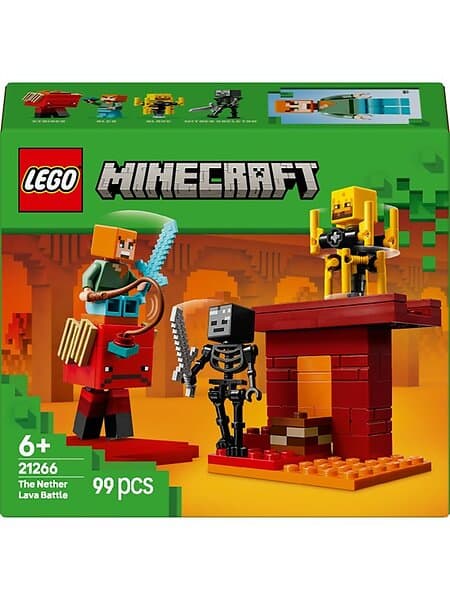 LEGO Minecraft 21266 Nether Portal Battle