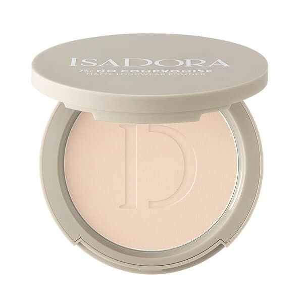 IsaDora The No Compromise Matte Longwear Powder 61 Cool Ivory 7G 061