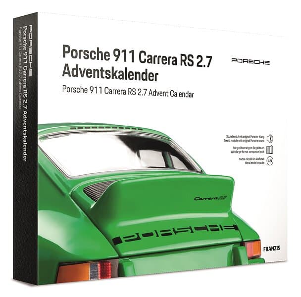 Franzis Porsche 911 Carrera RS adventskalender