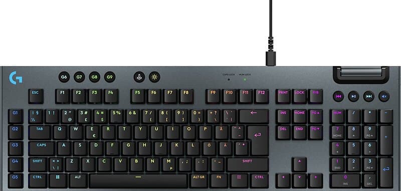 Logitech G915 X Corded Tactile (Nordic)