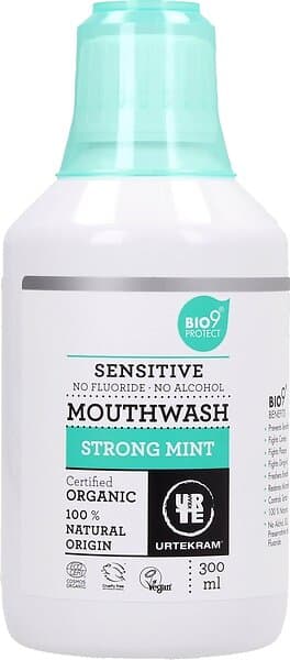 Urtekram Beauty Munskölj strong mint 300ml