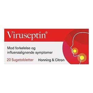 Viruseptin sugtabletter 20 st