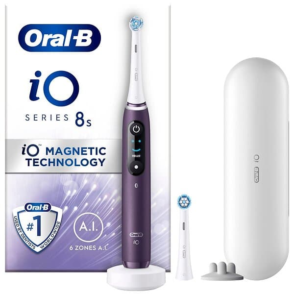 Oral-B iO8, Travel Case, 1 extra refill