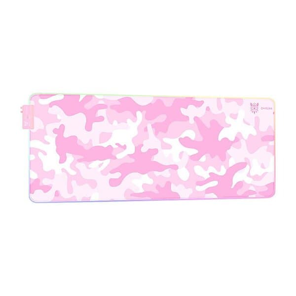 Onikuma MP005 RGB Mousepad (Pink)