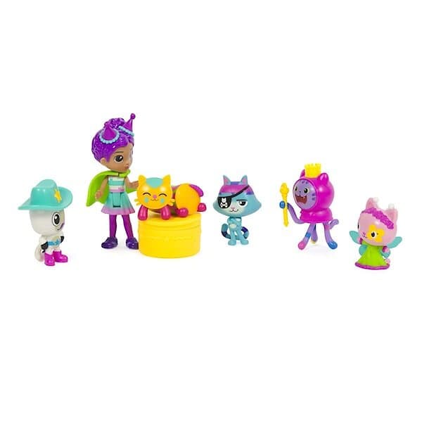 Gabby's Dollhouse Celebration Figurer 6-pack