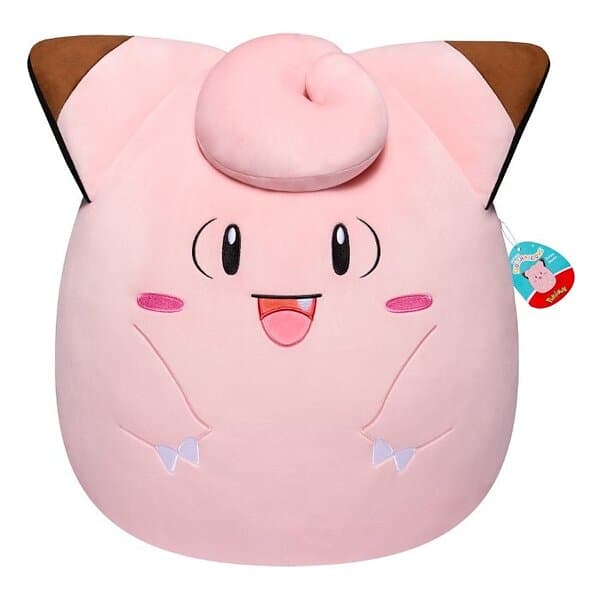 Squishmallows Pokémon Clefairy, 25 cm